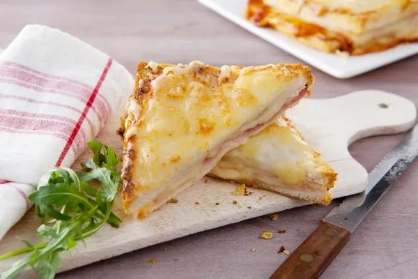 Recette Croque-monsieur béchamel