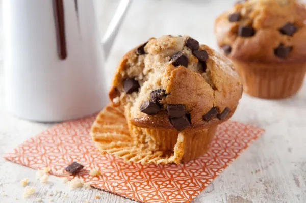 Image recette Muffin aux trois chocolats