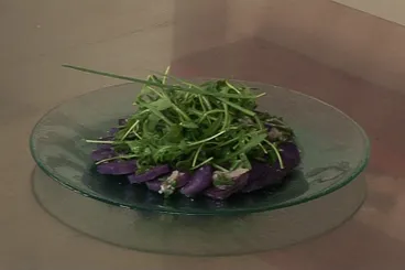 Image recette Salade de pommes de terre Vitelotte