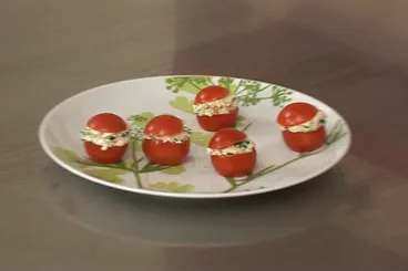 Image recette Tomates cocktail farcies à la ricotta