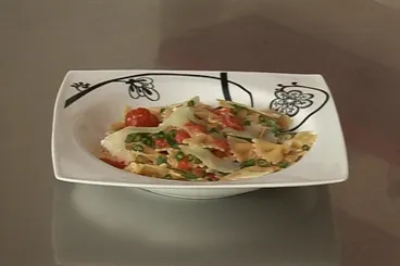 Pastasotto de Farfalle aux tomates cerises