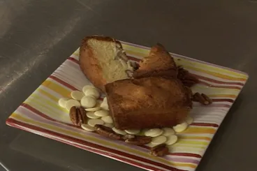 Image recette Brownies au chocolat blanc et noix de pecan