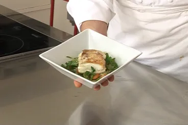 Image recette Cabillaud braisé aux légumes, beurre monté au Sauternes