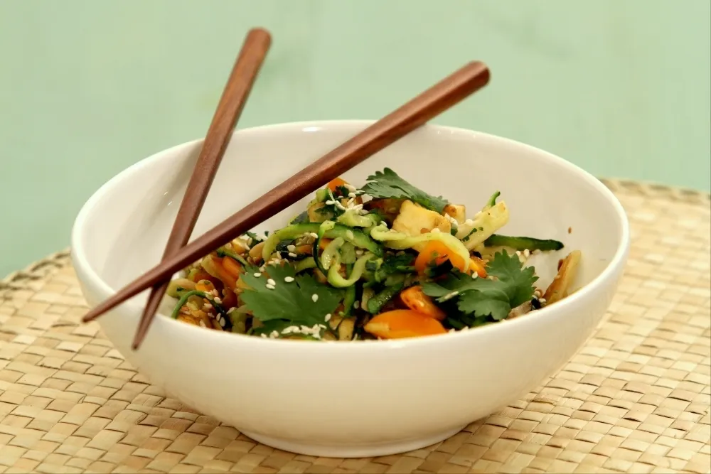Image recette Wok de légumes cuisinés au tofu