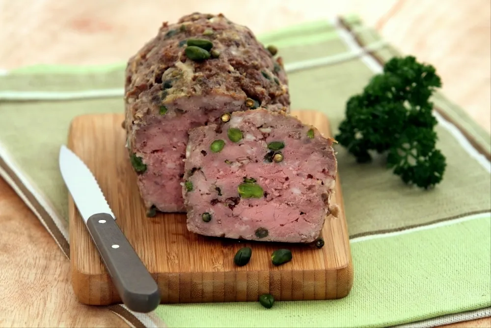 Recette Terrine de canard au poivre