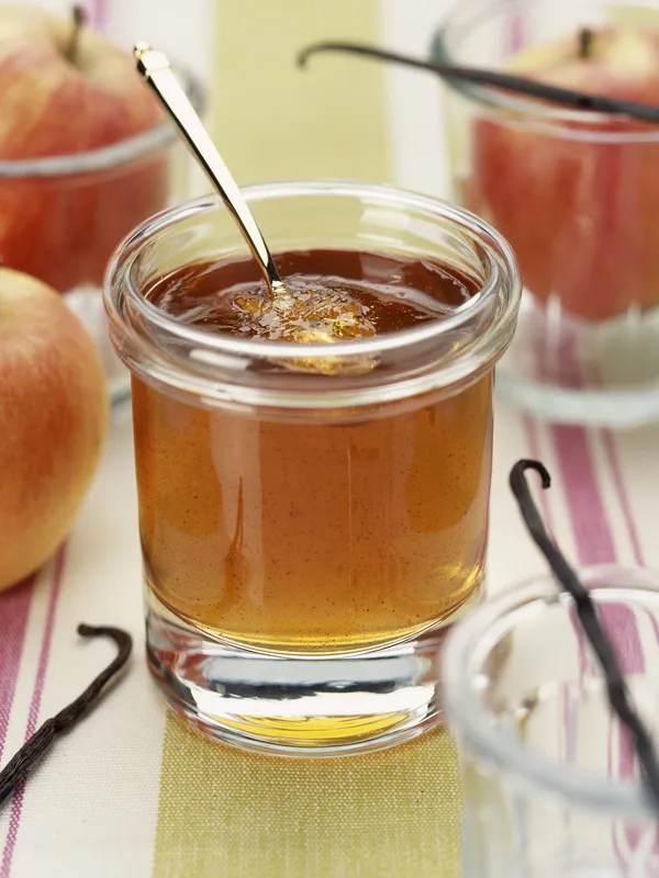 Image recette Gelée de pommes à la vanille