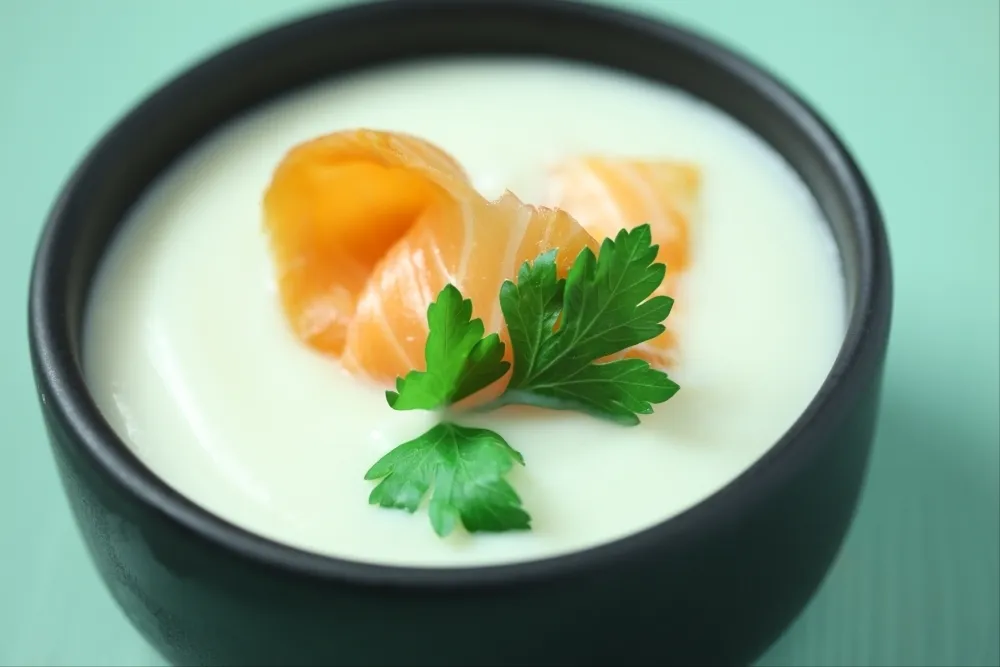 Image recette Crème Dubarry et saumon fumé