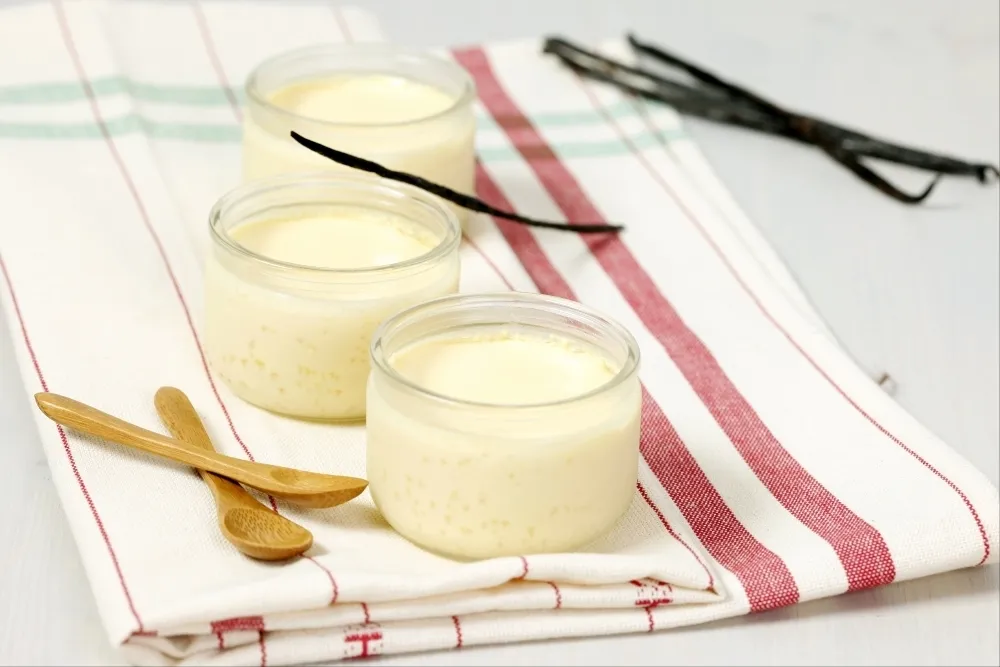 Image recette Petits pots de crème à la vanille