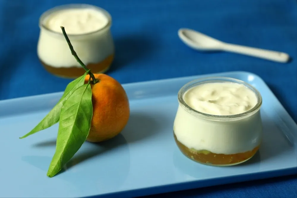 Image recette Yaourt maison à la marmelade d'orange