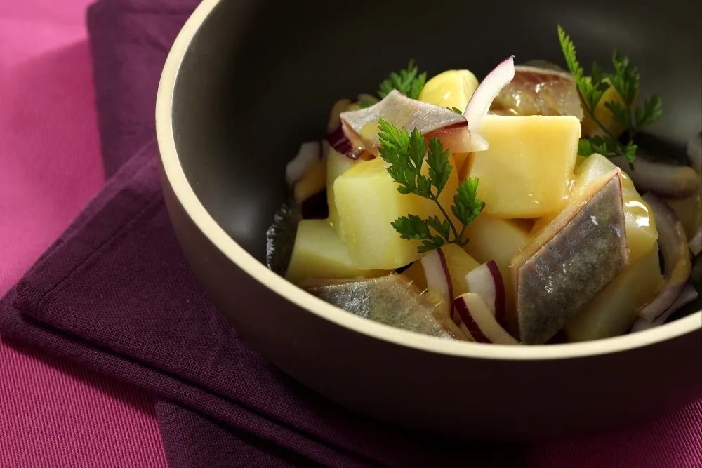 Image recette Salade de pommes de terre aux harengs