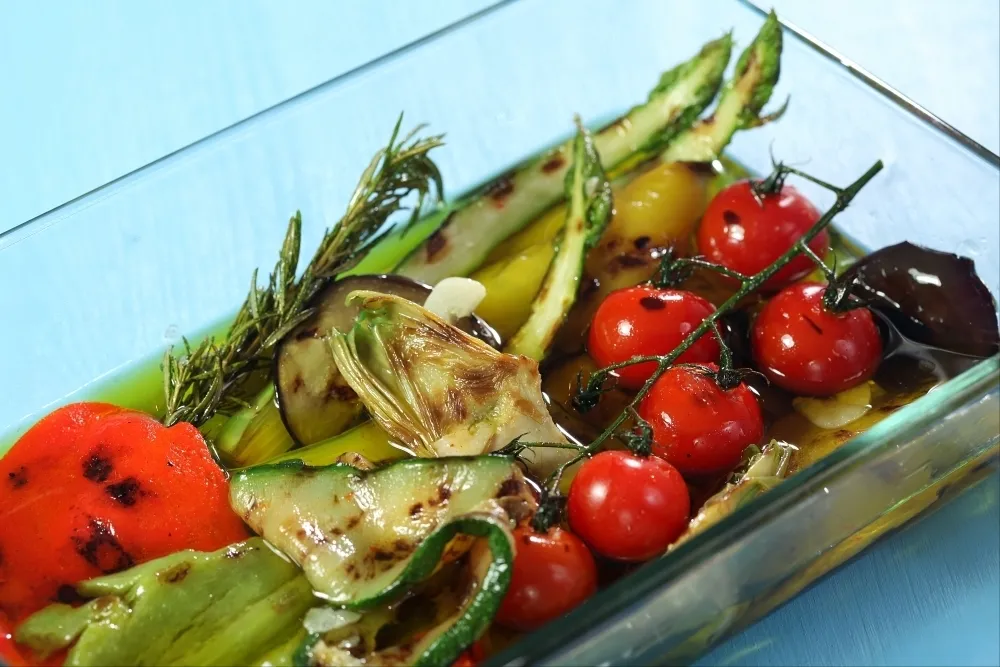 Image recette Variation de légumes du soleil grillés et marinés