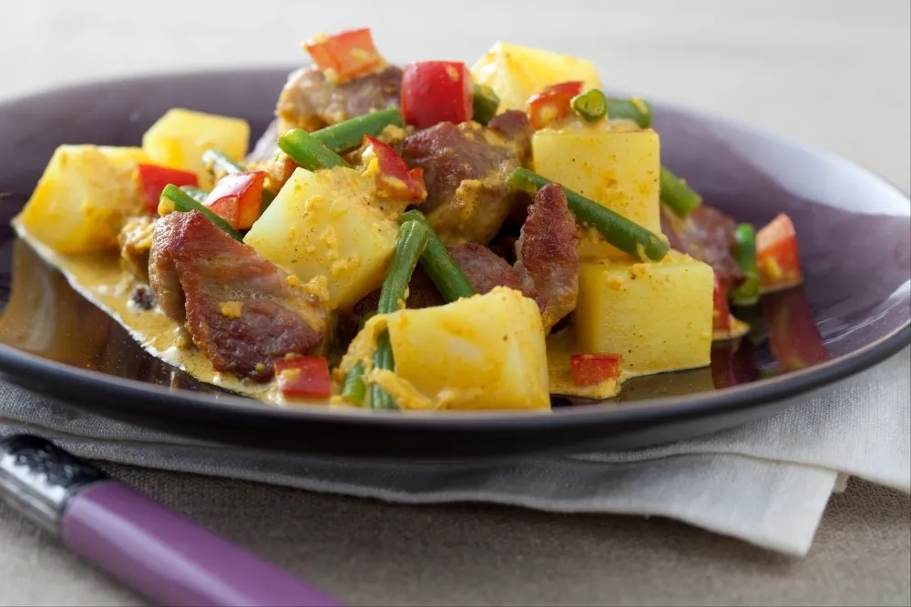 Image recette Curry de porc et pommes de terre épicées