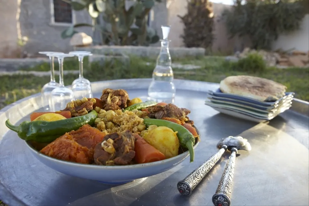 Image recette Couscous traditionnel tunisien