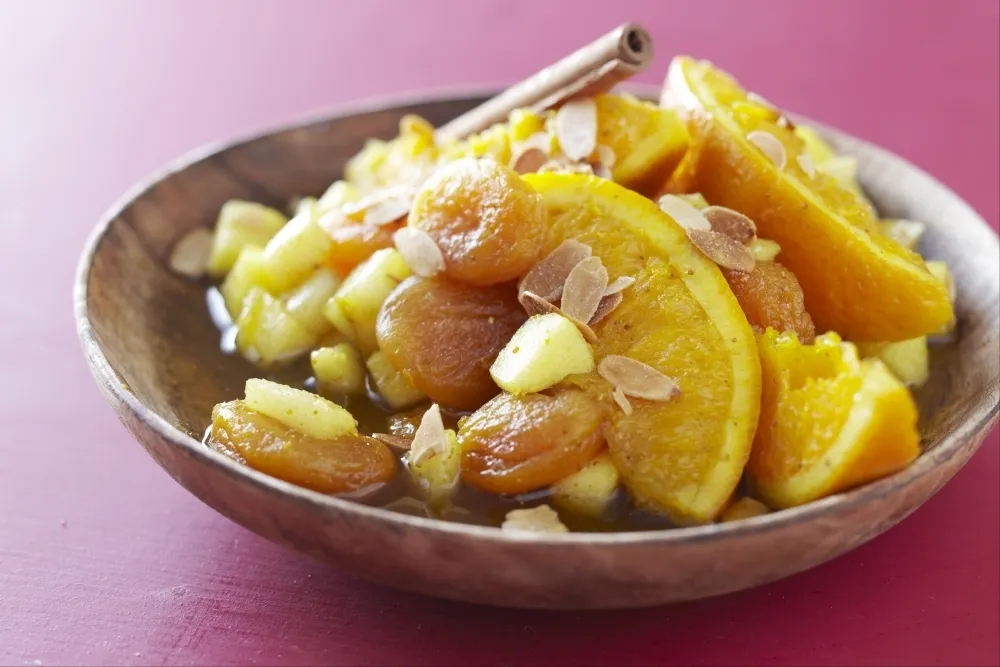 Image recette Tajine de fruits d'automne au Ras el hanout et abricots secs