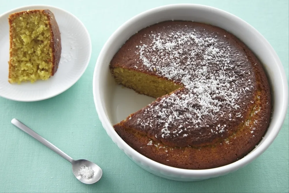 Gâteau au yaourt coco-curry