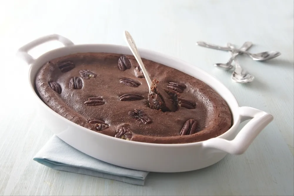 Image recette Gâteau au chocolat à manger à la cuillère