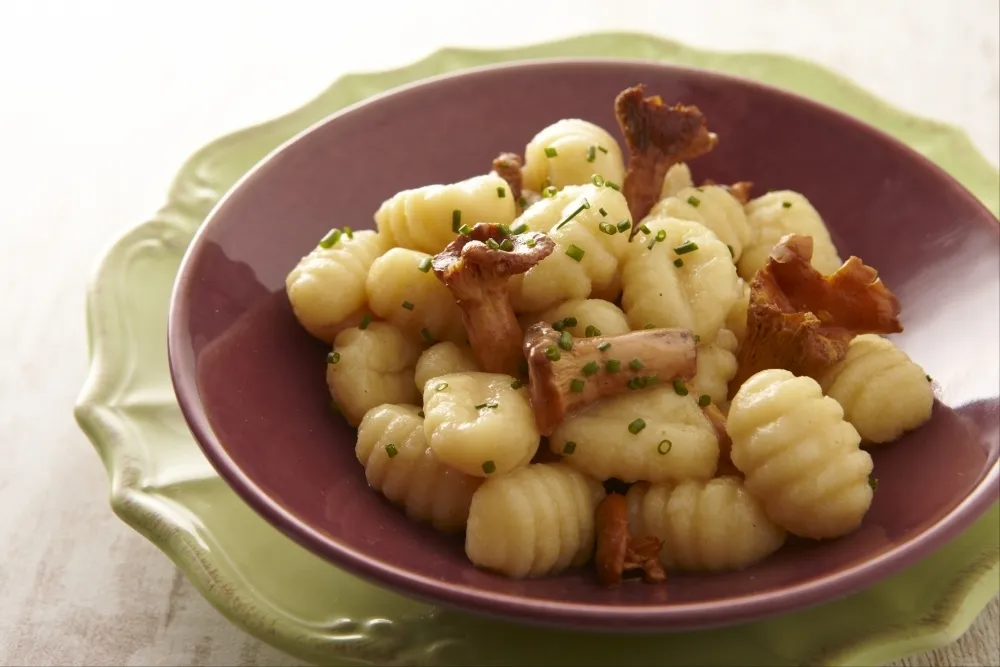 Gnocchi aux girolles