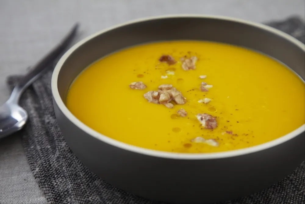 Image recette Soupe de potimarron aux noix