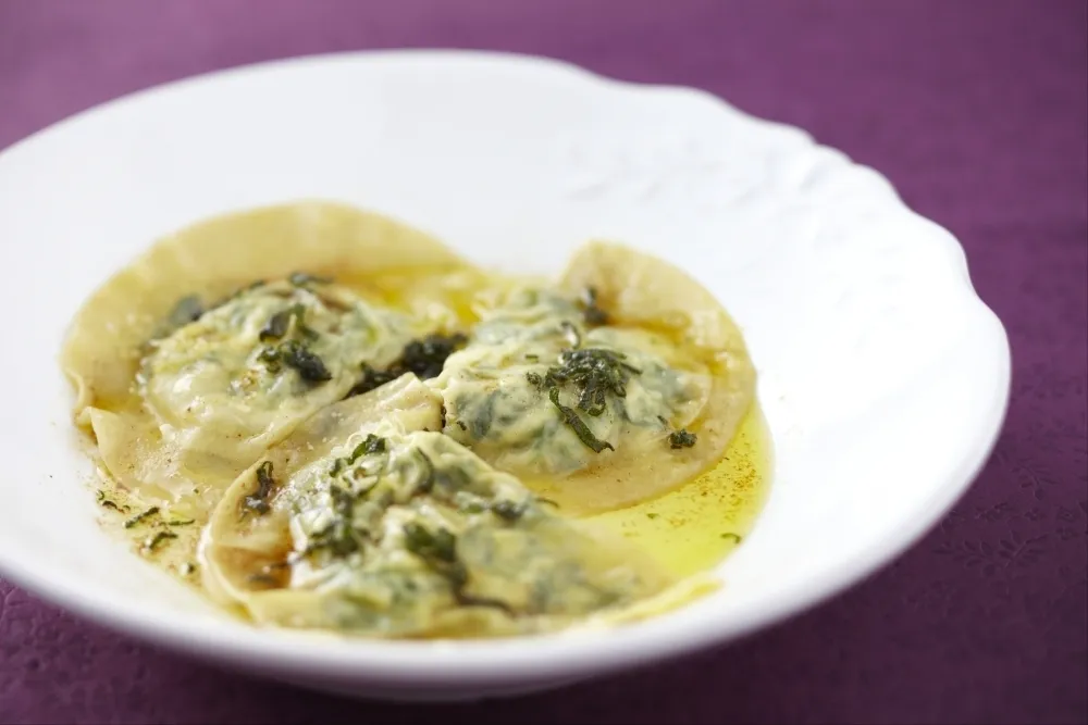 Image recette Ravioli di ricotta e spinaci