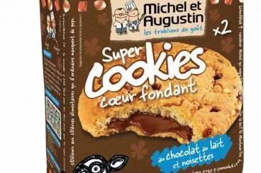 Image recette Cookies coeur fondant Michel et Augustin