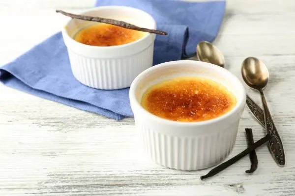 Image recette Crème brûlée à la fleur d'oranger