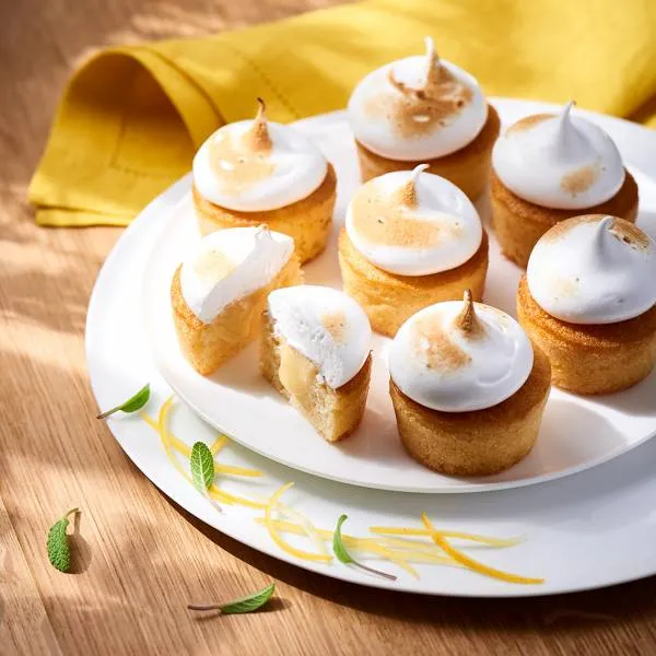 Image recette Mini Cupcakes façon citron meringué