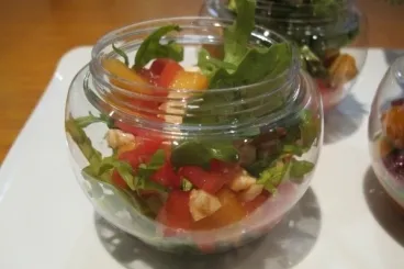 Image recette Salade pastèque-melon à la mozzarella
