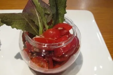 Image recette Salade de sardines aux groseilles et tomates cerises