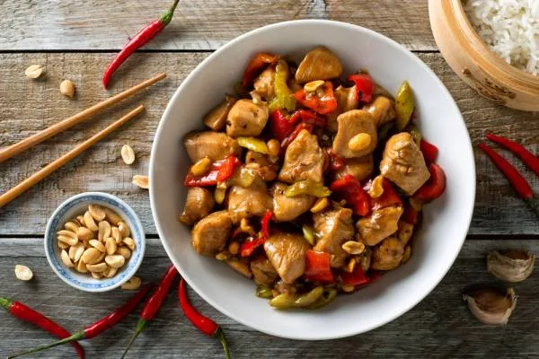 Image recette Poulet kung pao