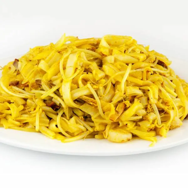 Image recette Curry végétarien aux nouilles de riz et pâte de curry jaune