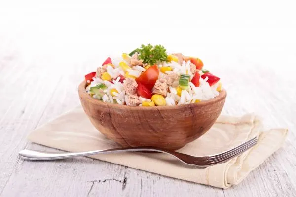 Image recette Salade de riz au thon 