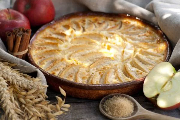 Image recette Gâteau aux pommes façon Tatin