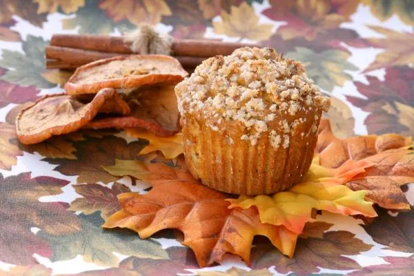 Image recette Muffins à la pomme et au streusel