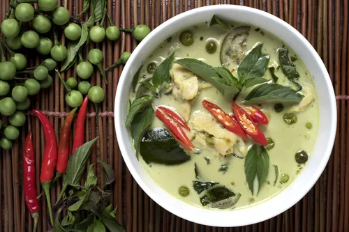 Image recette Curry vert végétarien 