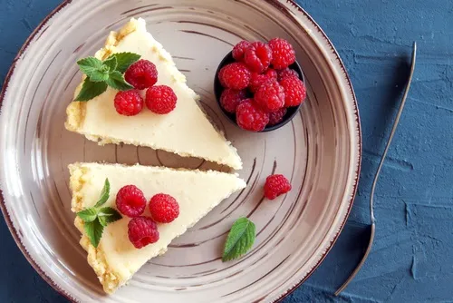 Image recette Cheese-cake cru aux framboises