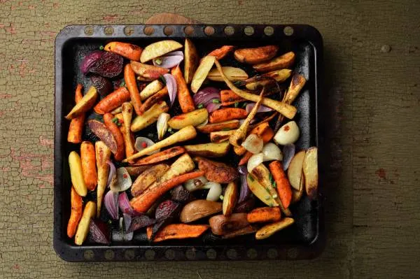 Image recette i chef pro :  Légumes rôtis