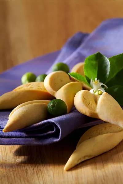 Image recette Navettes provencales à la  fleur d'oranger