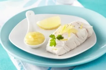 Image recette Skrei poché et mayonnaise citron