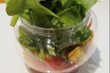 Image recette Salade de poulet à  l'orange et au pamplemousse