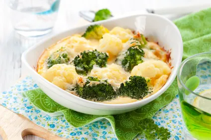 Image recette Gratin de chou-fleur et brocoli
