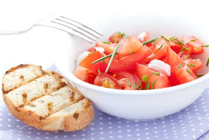 Image recette Salade de tomates, crostini
