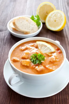 Image recette Soupe ukrainienne à la tomate épicée