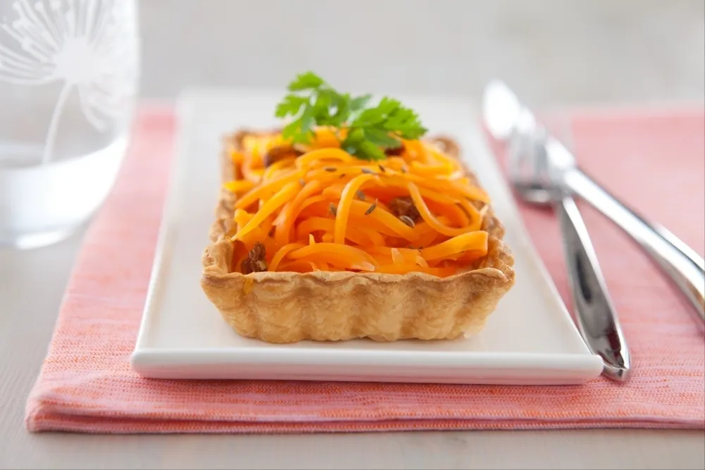 Image recette Tartelettes aux carottes aux saveurs orientales