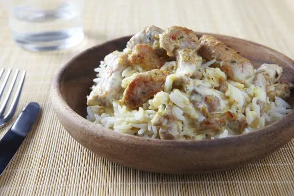 Image recette Curry express de dinde marinée