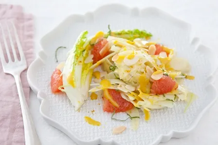 Image recette Salade de fenouil, pamplemousse à la menthe
