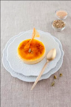Image recette Crème brûlée gingembre et cardamome