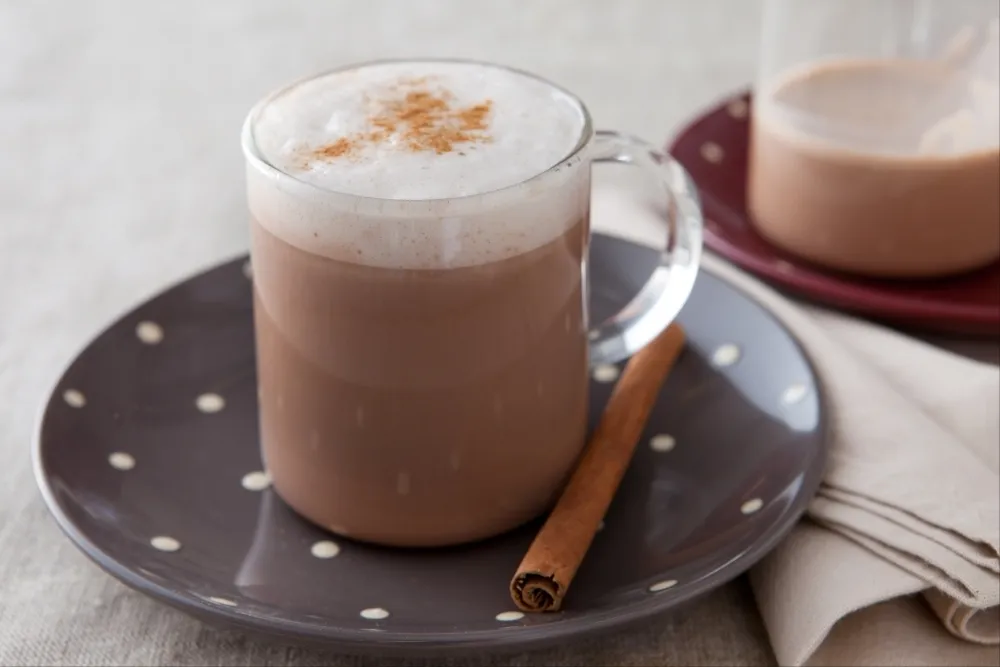Image recette Chocolat chaud à la mousse de lait cannelle