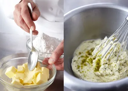 Image recette Beurre émulsionné à la pistache