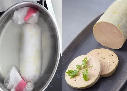 Image recette Foie gras au torchon au Monbazillac