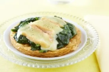 Image recette Tartelette d’épinards au munster et noix de muscade